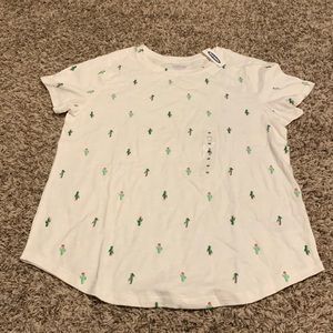 A cacti shirt with the tags still on.